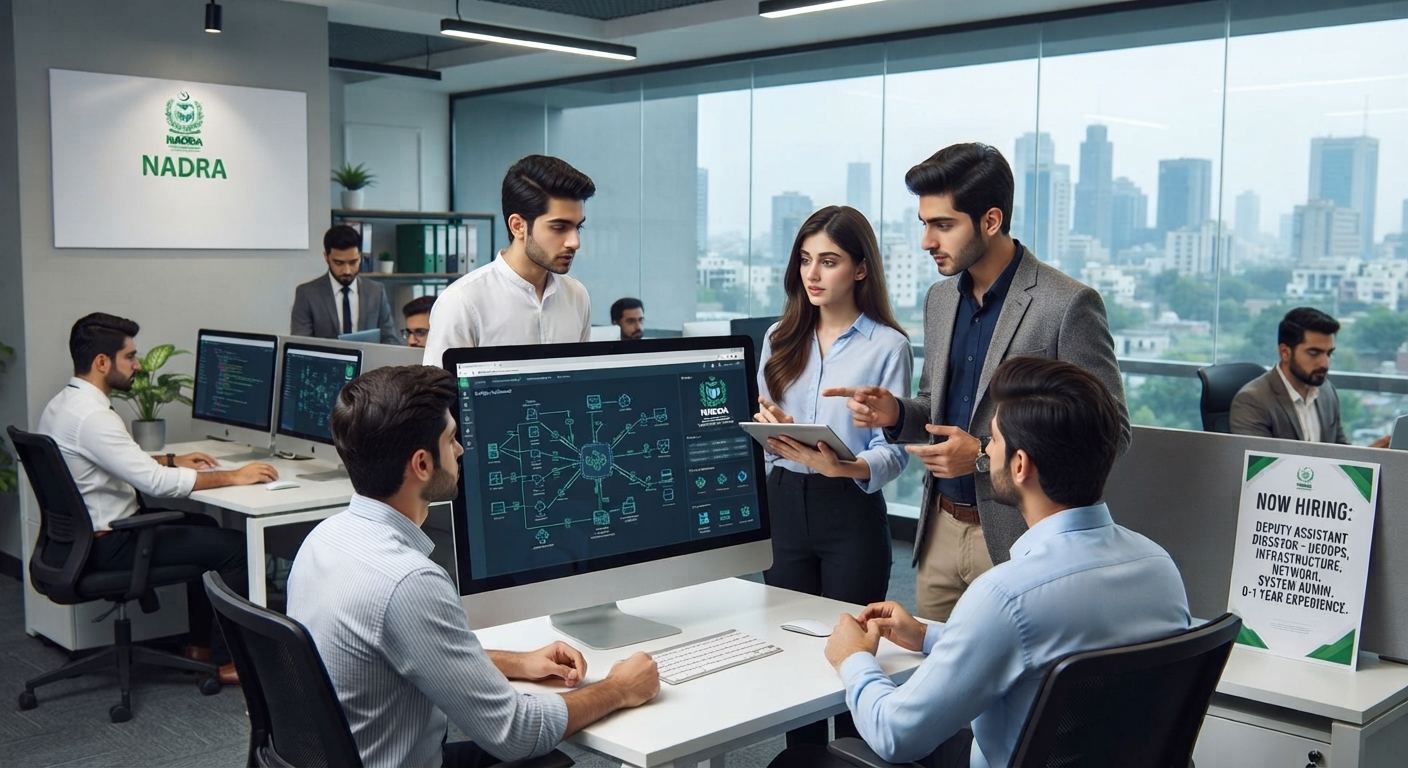 NADRA Jobs 2026 – IT, Software & Network Vacancies